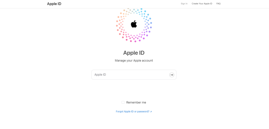 Iforgot Apple Id