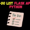  Download Flask To-Do Web App- Full Code