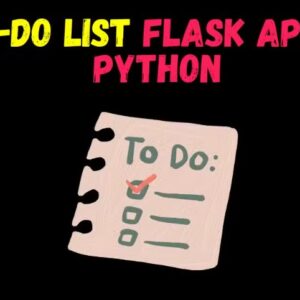  Download Flask To-Do Web App- Full Code