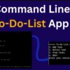 To-Do List CLI App in Python Project