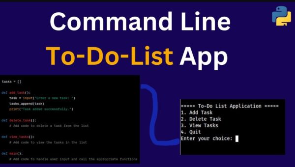 To-Do List CLI App in Python Project